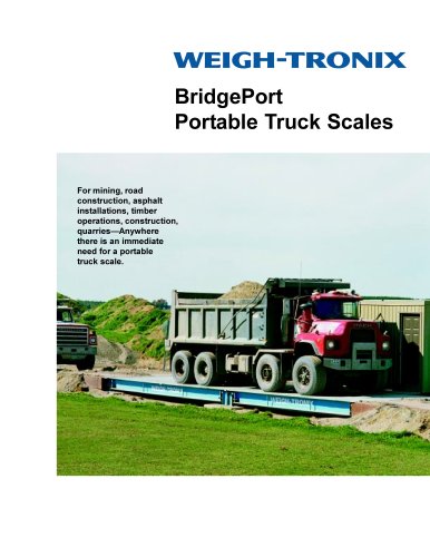 Bridgeport Portable Truck Scales