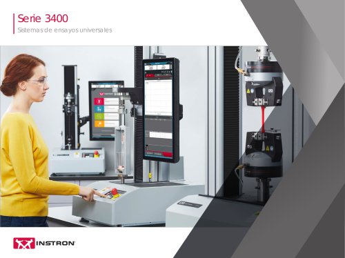 Serie 3400 | Sistemas de ensayos universales