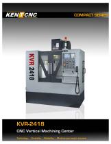 Kent CNC KVR-2418 Compact Machining Center - 1
