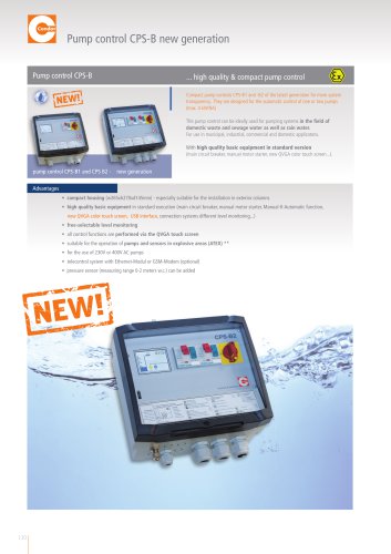 CONDOR - Pump Control CPS-B - New Generation