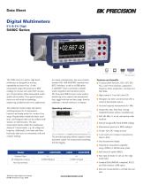 Digital Multimeters 5½ & 6½ Digit 5490C Series