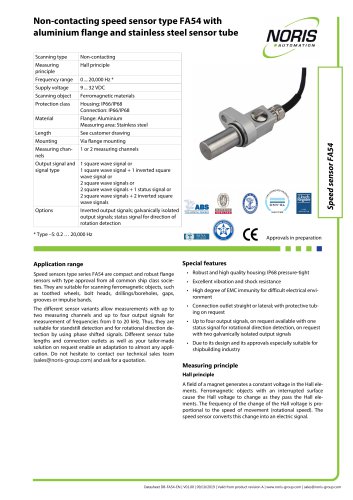 data sheet FA54