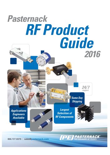 Pasternack RF Product Guide 2016