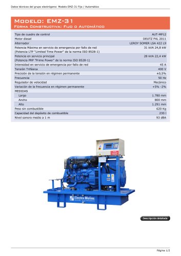 EMZ-31 Fijo y Automático