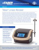 Taber Linear Abraser - Model 5770