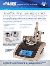 Taber Scuffing Head Attachment
