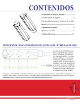 sistemas de cuchillas de aire RMANUFACTURING EPUBLIC DEL ALUMINIO O ACERO INOXIDABLE - 3