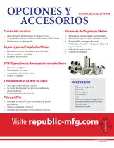 sistemas de cuchillas de aire RMANUFACTURING EPUBLIC DEL ALUMINIO O ACERO INOXIDABLE - 5