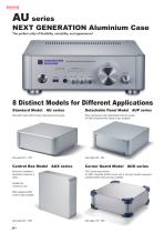 AUG series - ALUMINIUM ENCLOSURE with CORNER GUARDS