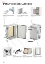 BCPK series - IP65 POLYCARBONATE PLASTIC BOX with LOCK