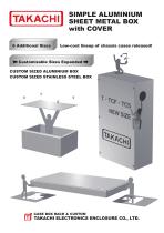 Custom Sized Stainless Steel Box - TCS series