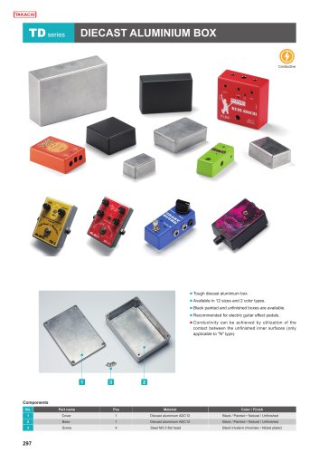 Diecast Aluminium Box - TD series