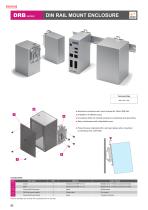 DRB series - DIN RAIL MOUNT ENCLOSURE