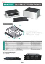 ERH series -RACK MOUNT ENCLOSURE with HANDLE