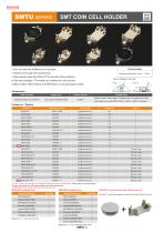 SMTU series - SMT COIN CELL HOLDER