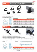SWPL series - POWER CABLE RETENTION CLAMP
