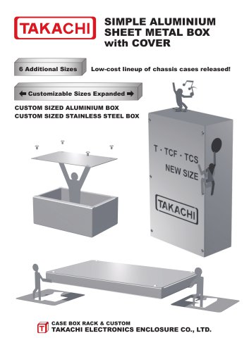 T series - ALUMINIUM PROJECT BOX