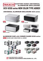UCS series - CUSTOM SIZED ALUMINIUM ENCLOSURE