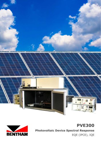 PVE300  Photovoltaic Device Spectral Response