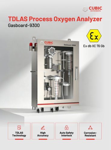 Cubic Instruments TDLAS Process Oxygen Analyzer Brochure