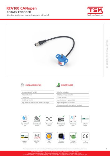 RTA100 CANopen