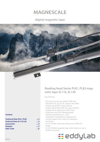 PL81, PL82 - Magnescale ®