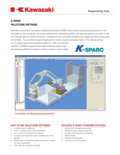 K-SPARC PALLETIZING SOFTWARE