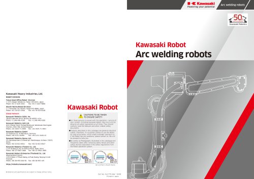 Kawasaki Robot Arc welding robots