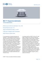 MS-711 Especificaciones técnicas