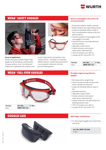 SAFETY GLASSES WEGA ®