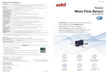 Mass Flow Sensor Model MCS100