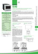 TC40 MULTIRANGE, MONOVOLTAGE, MULTIFUNCTION, RECESSED TIMER