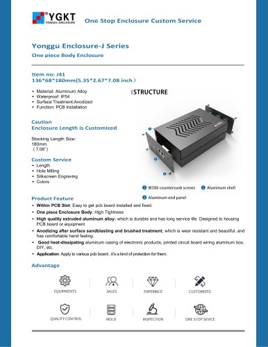 YONGU - Aluminum Tester Box -J41