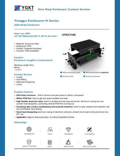 YONGU-Battery Protection Circuit Box-H03