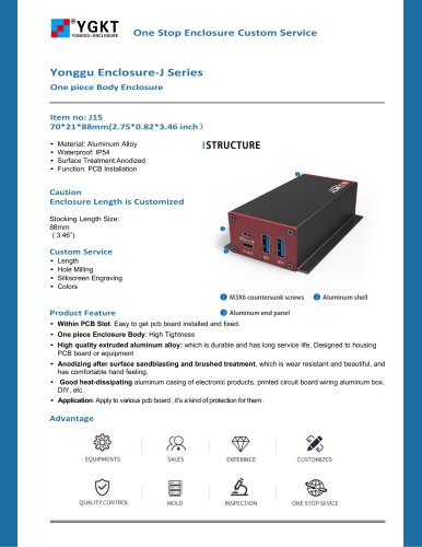 YONGU-Battery Protection Circuit Box -J15