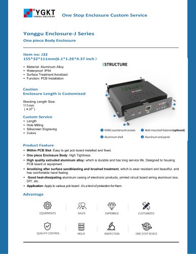 YONGU -Electrical Cable Enclosure - J32