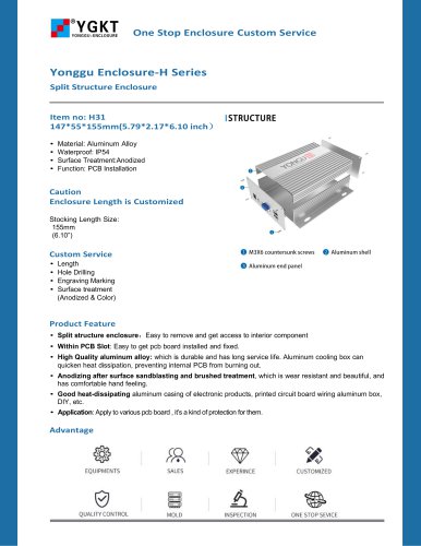 YONGU-Electrical Installation Enclosure-H31