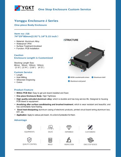 YONGU- Electronic Control Unit -J16