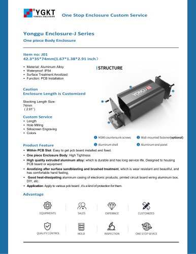 YONGU-Equipped Electrical Enclosure-J01