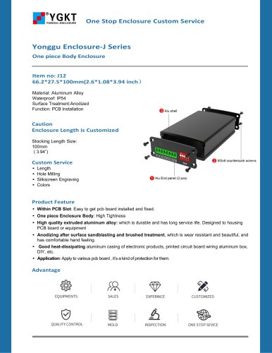 YONGU - Industrial Network Juction Box - J12