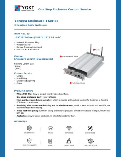 YONGU -Industrial Network Juction Box -J30