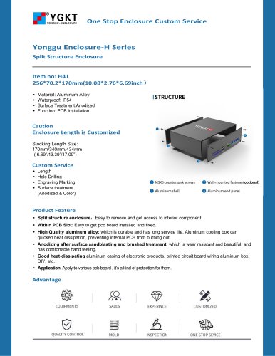 YONGU- Telecommunications Device Juction Box-H41