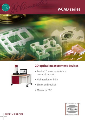 V-CAD - 2D optical measuring device