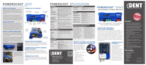 PowerScout 3037/24 Datasheet