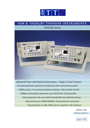 TGP3100 Series pulse generator