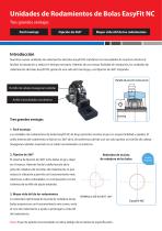 Unidades de Rodamientos de Bolas EasyFit NC - 2