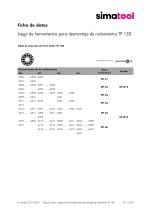31 51 03 - Technical Data Sheet - TP 150 - ES - 3
