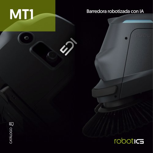 MT1. Barredora industrial mecánica autónoma