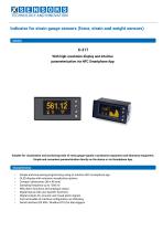 Strain gauge indicator X-317