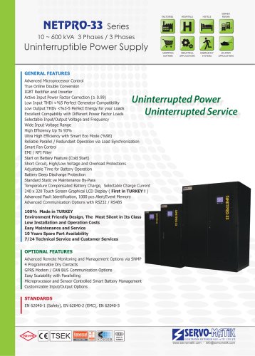 N ETPRO-33 Series